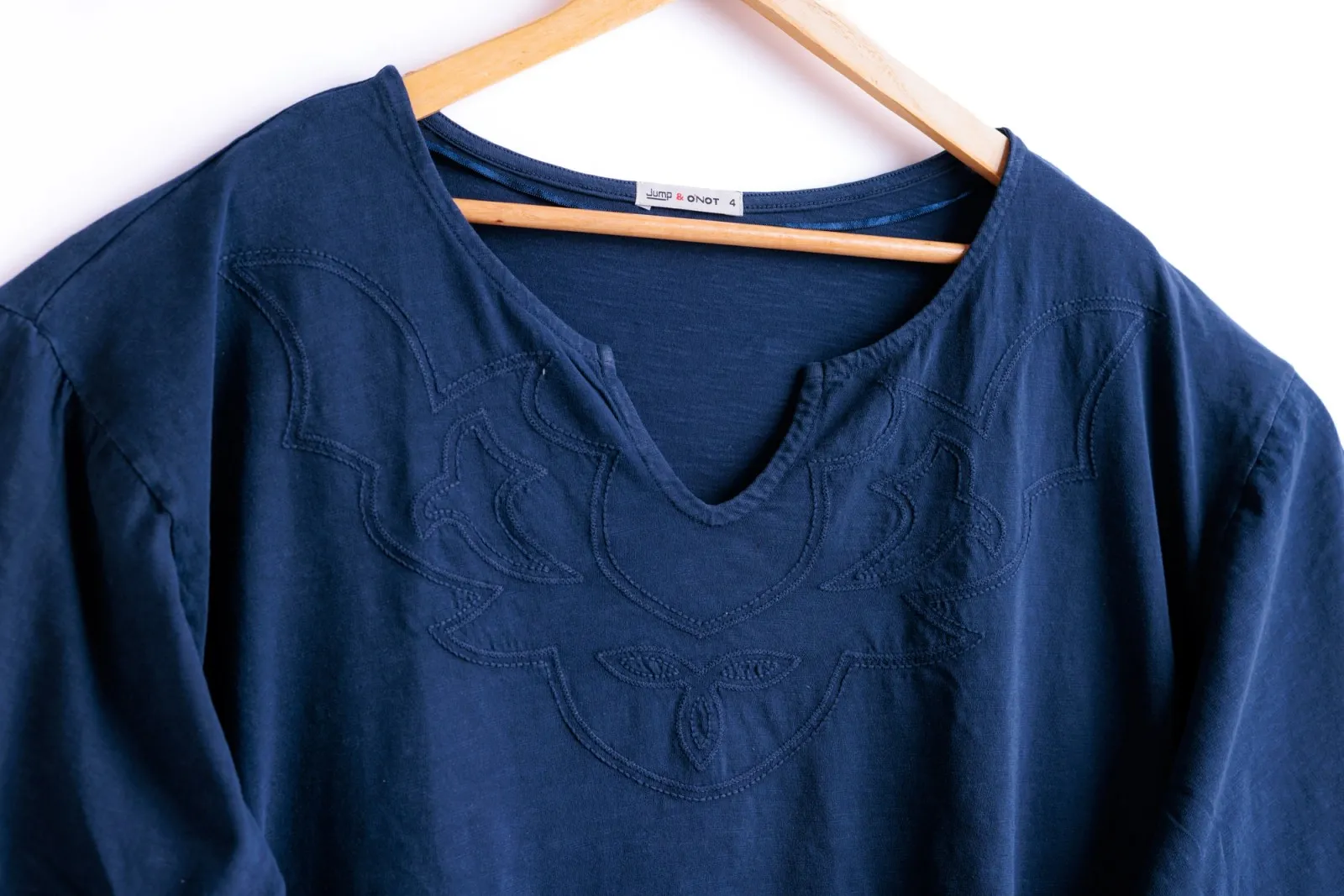 Delicate embroidery